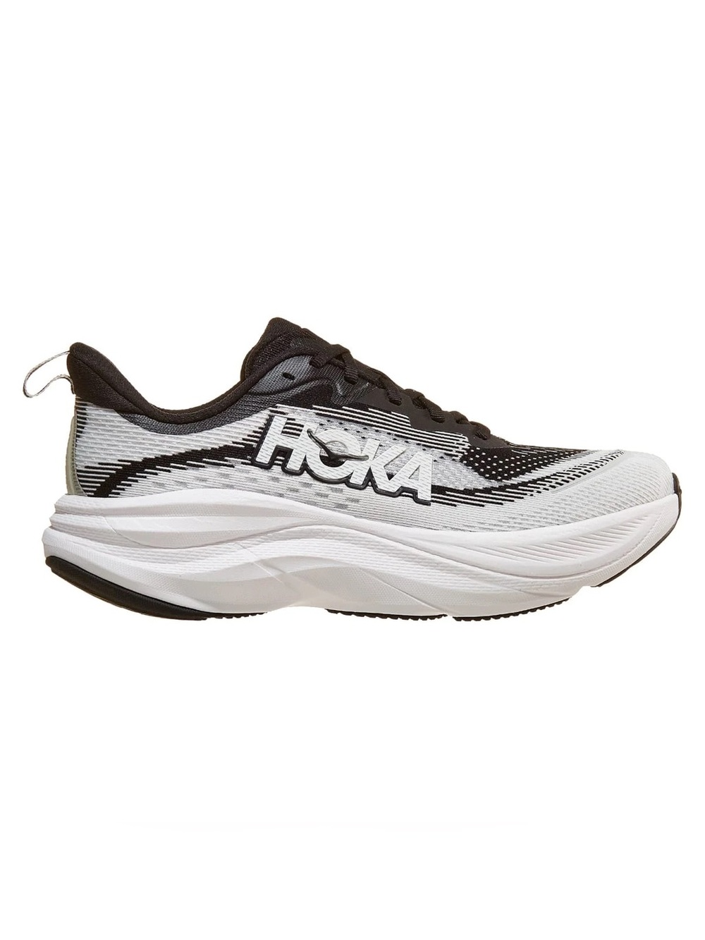 HOKA Women's Skyflow Black/White Running Shoes